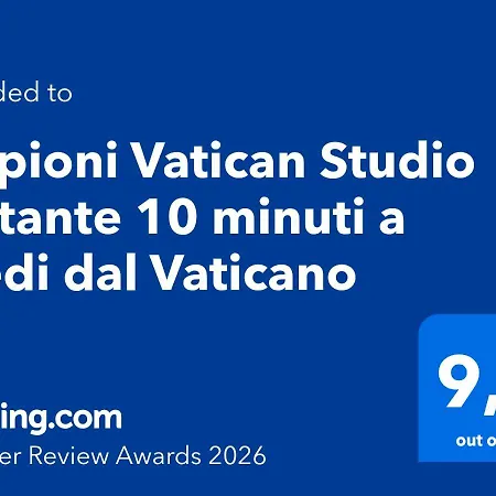 Scipioni Vatican Distante 10 Minuti A Piedi Dal Vaticano Řím